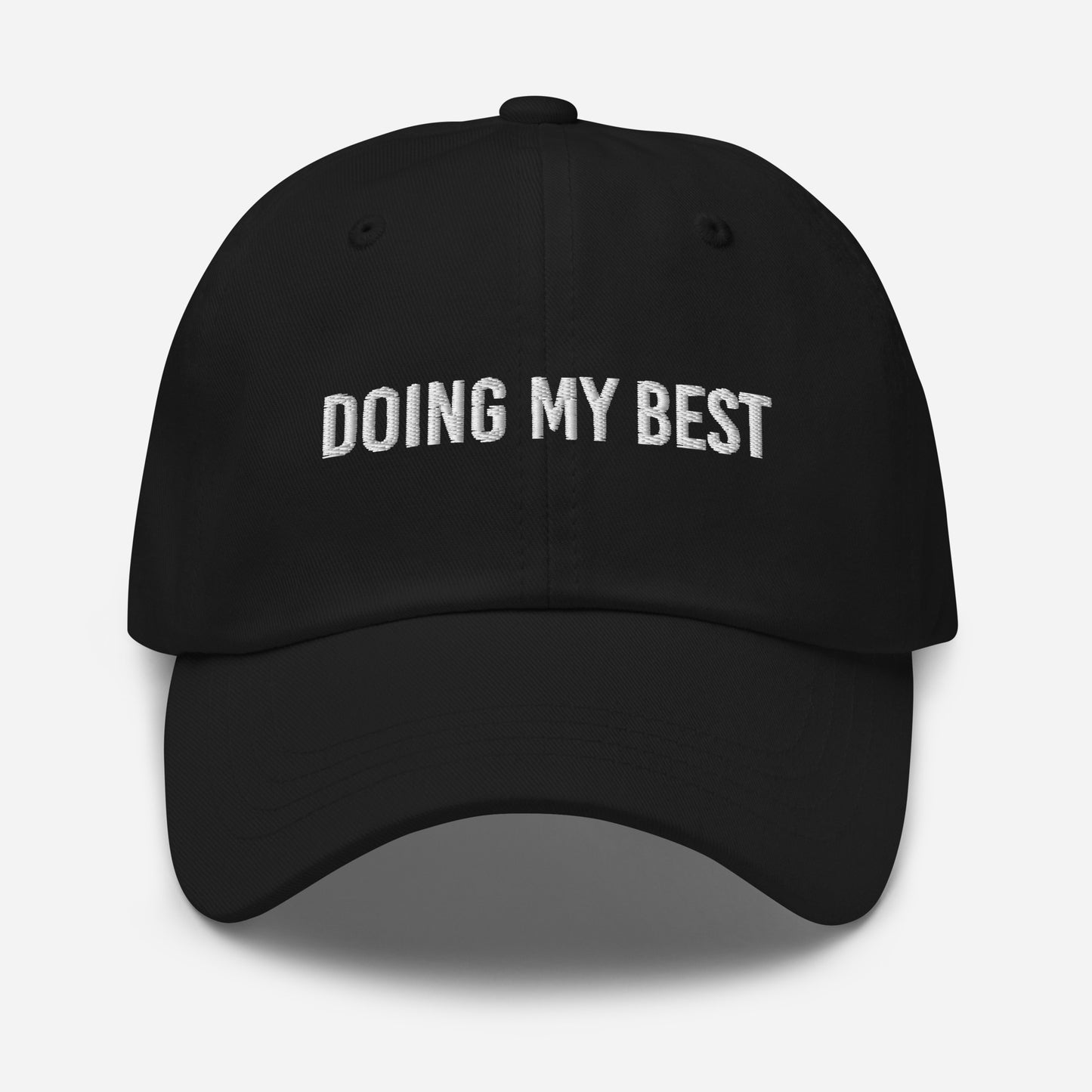 Doing My Best Embroidered Hat